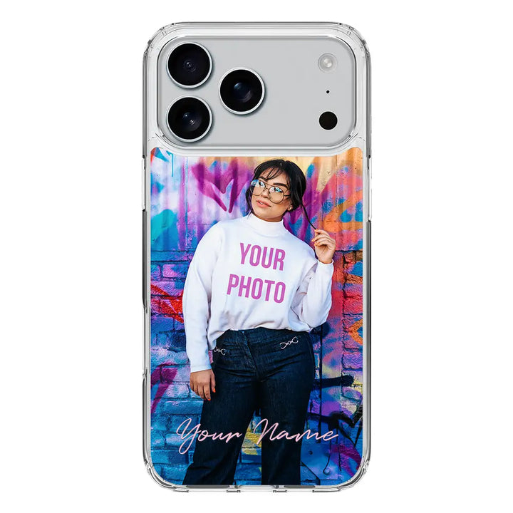 Apple iPhone 17 Pro Max / Clear MagSafe Custom Photo, My Style Phone Case - Stylizedd.com