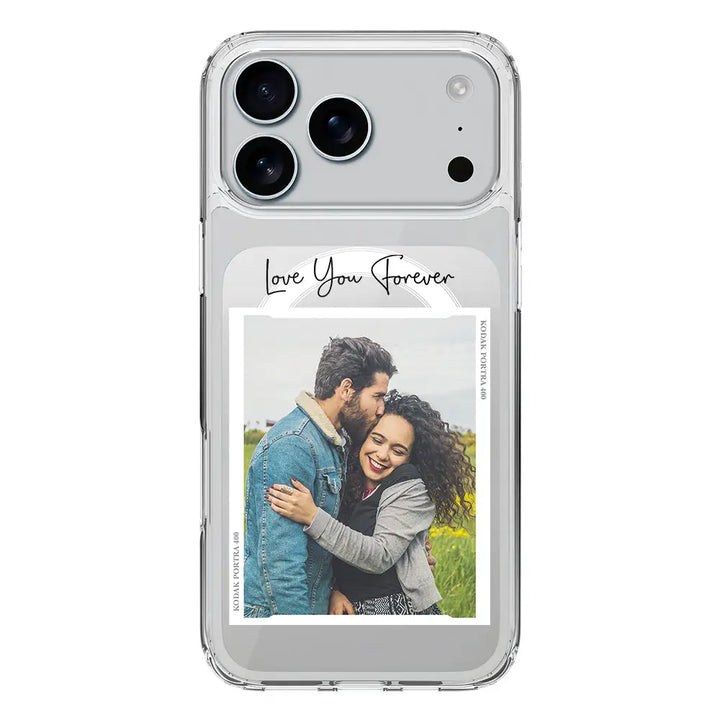Apple iPhone 17 Pro Max / Clear MagSafe Custom Memory Photo, Phone Case - Stylizedd.com