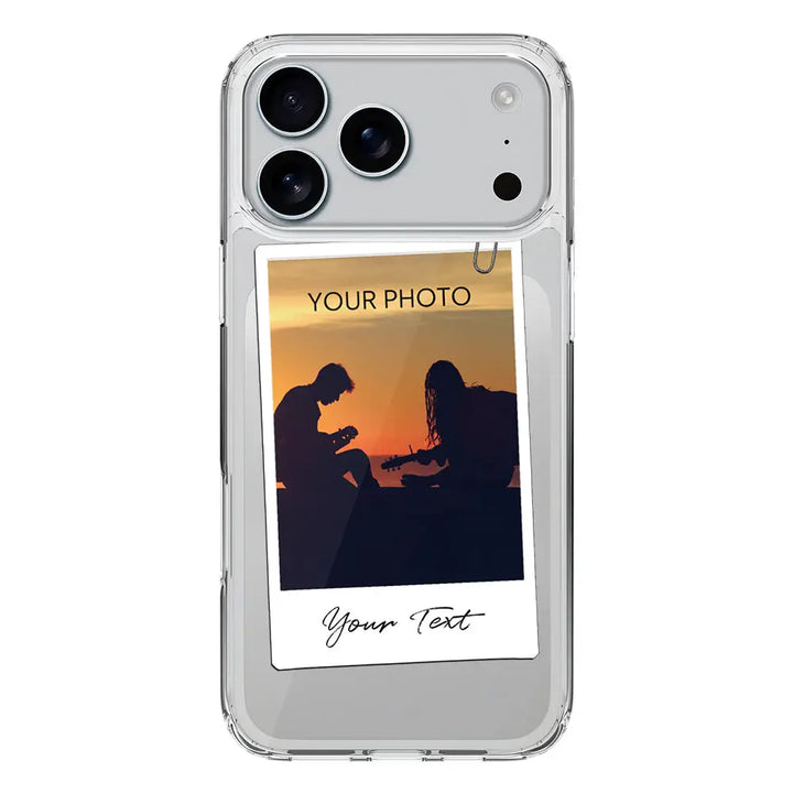 Apple iPhone 17 Pro Max / Clear MagSafe Polaroid Photo Phone Case - Stylizedd.com