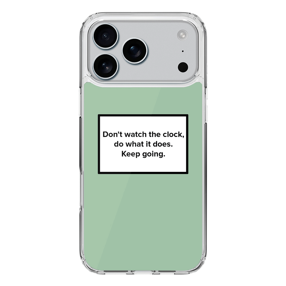 Apple iPhone 17 Pro Max / Clear MagSafe Custom Quote Text Box, Phone case - Stylizedd.com