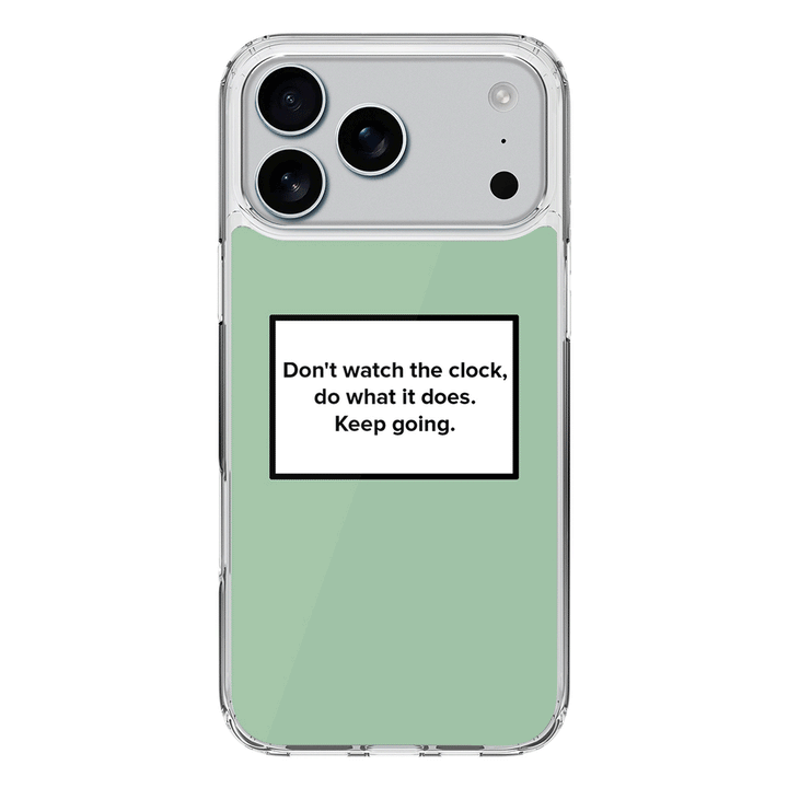 Apple iPhone 17 Pro Max / Clear MagSafe Custom Quote Text Box, Phone case - Stylizedd.com
