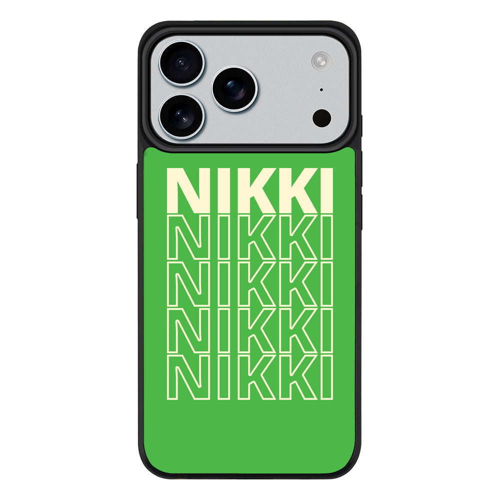 Apple iPhone 17 Pro Max / Rugged MagSafe Repeated Monogram Phone Case - Stylizedd.com