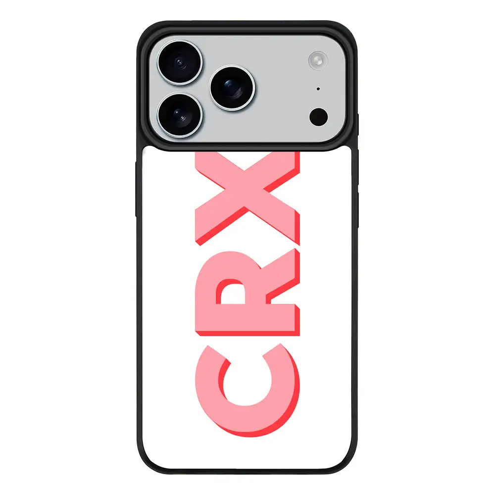 Apple iPhone 17 Pro Max / Rugged MagSafe Personalized Monogram Initial 3D Shadow Text Phone Case - Stylizedd.com