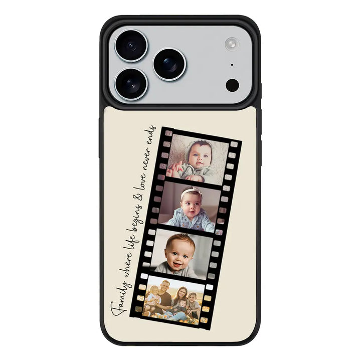Apple iPhone 17 Pro Max / Rugged MagSafe Custom Film Strips Personalised Movie Strip, Phone Case - Stylizedd.com