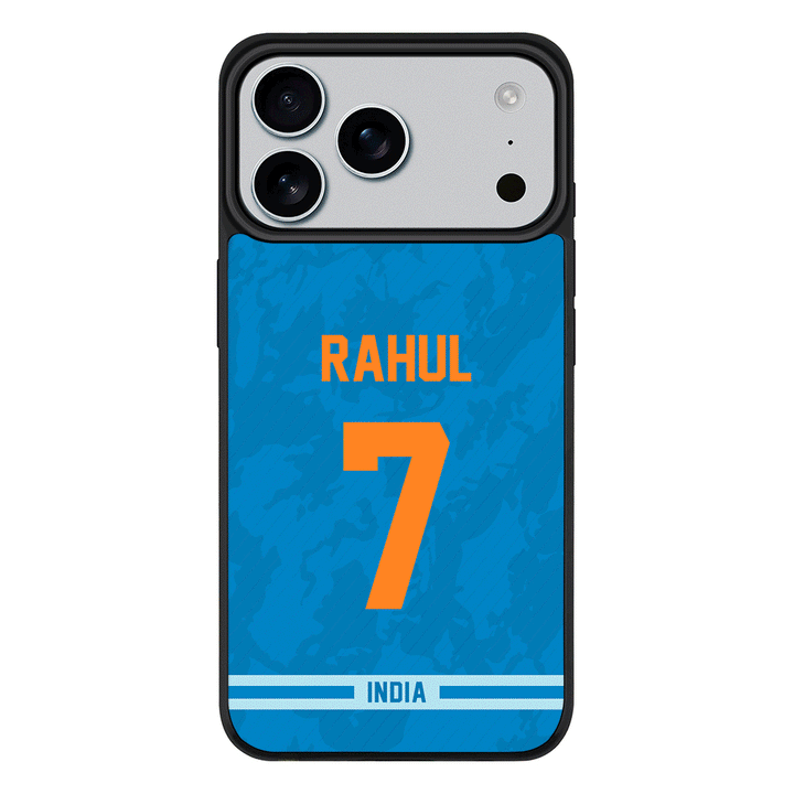 Apple iPhone 17 Pro Max / Rugged MagSafe Personalized Cricket Jersey Phone Case Custom Name & Number - Stylizedd.com