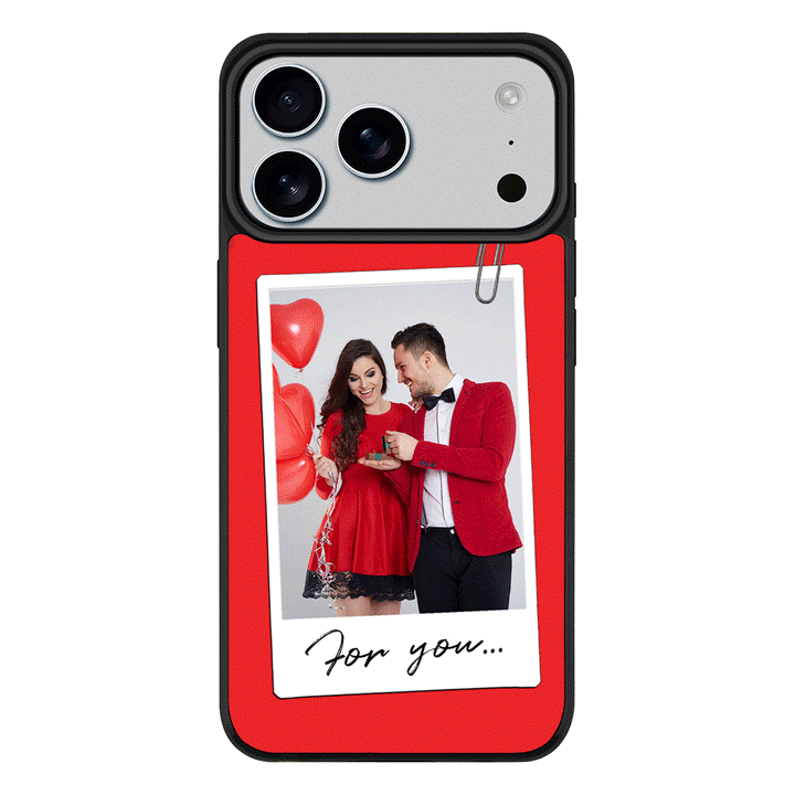 Apple iPhone 17 Pro Max / Rugged MagSafe Personalized Polaroid Photo Valentine, Phone Case - Stylizedd.com