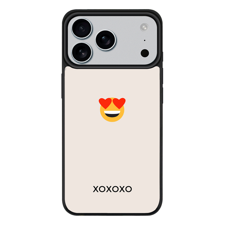 Apple iPhone 17 Pro Max / Rugged MagSafe Custom Text Emojis Emoticons, Phone Case - Stylizedd.com