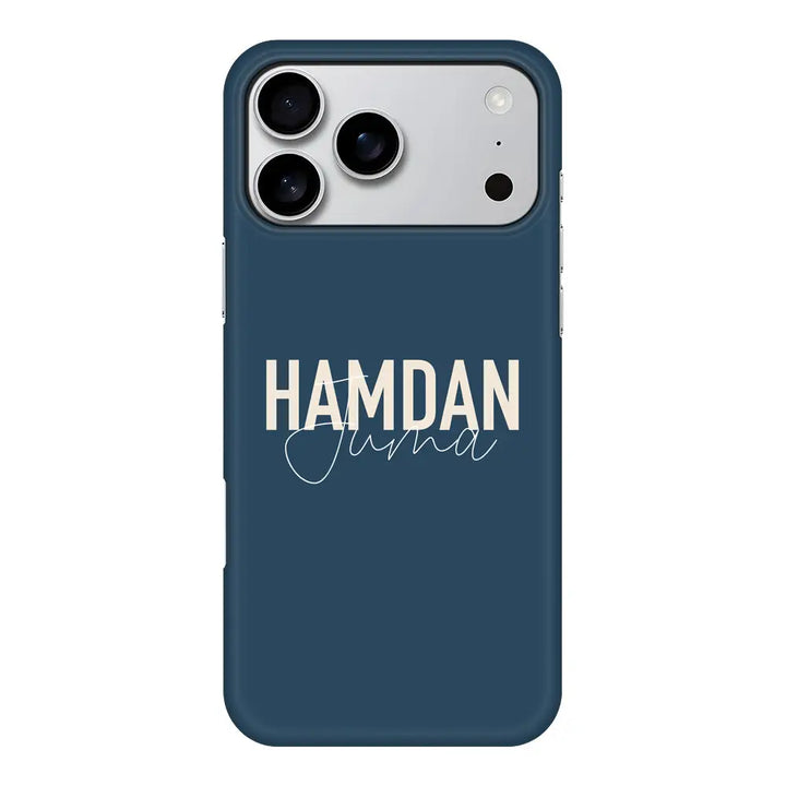 Apple iPhone 17 Pro Max / Snap MagSafe Personalized Name Horizontal, Phone Case - Stylizedd.com