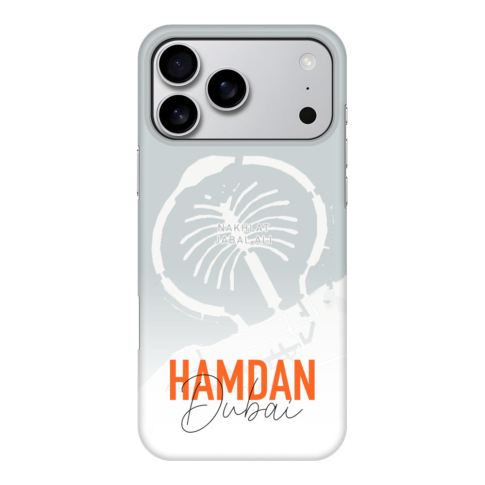 Apple iPhone 17 Pro Max / Snap MagSafe Personalized Location Map & Name, Phone Case - Stylizedd.com
