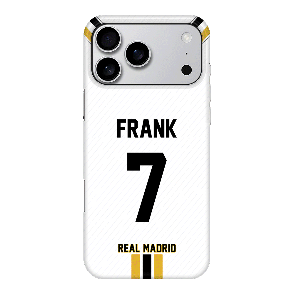 Apple iPhone 17 Pro Max / Snap MagSafe Personalized Football Clubs Jersey Phone Case Custom Name & Number - Stylizedd.com