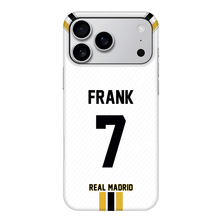 Apple iPhone 17 Pro Max / Snap MagSafe Personalized Football Clubs Jersey Phone Case Custom Name & Number - Stylizedd.com