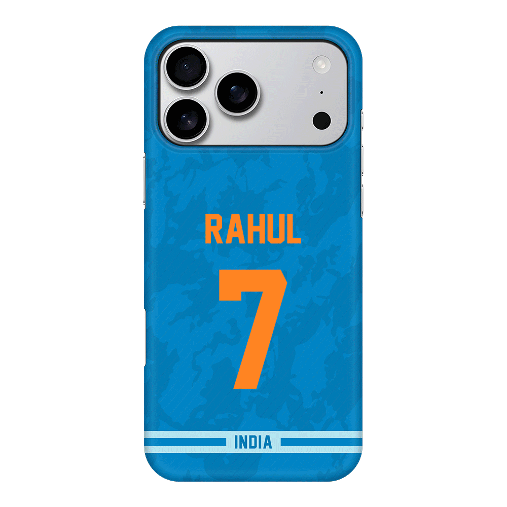 Apple iPhone 17 Pro Max / Snap MagSafe Personalized Cricket Jersey Phone Case Custom Name & Number - Stylizedd.com