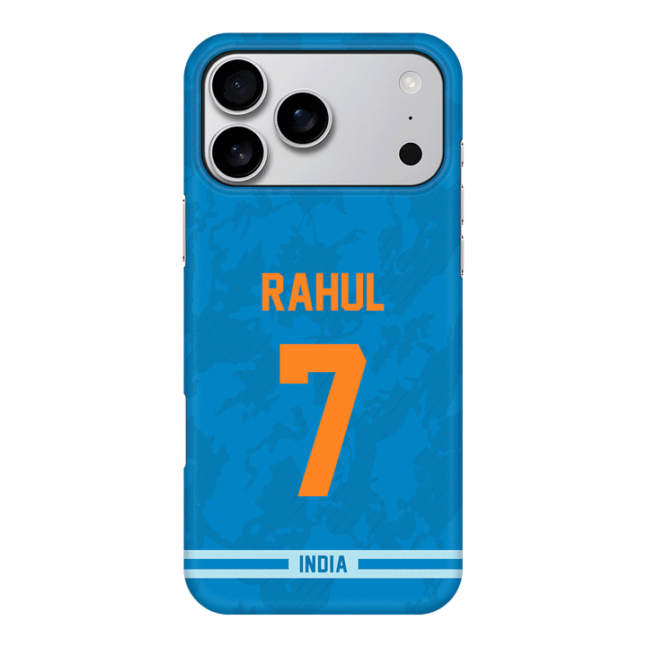 Apple iPhone 17 Pro Max / Snap MagSafe Personalized Cricket Jersey Phone Case Custom Name & Number - Stylizedd.com