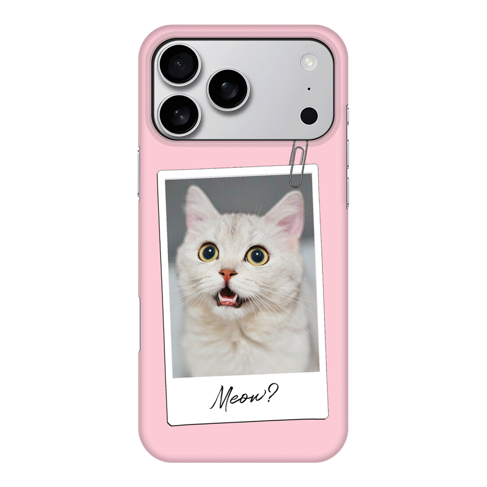 Apple iPhone 17 Pro Max / Snap MagSafe Polaroid Photo Pet Cat, Phone Case - Stylizedd.com