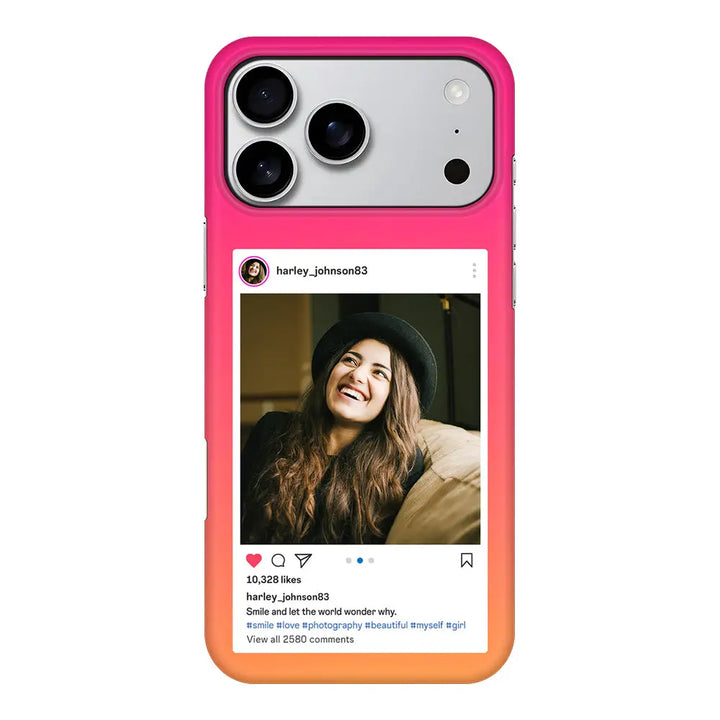 Apple iPhone 17 Pro Max / Snap MagSafe Custom Photo Instagram Post Template, Phone Case - Stylizedd.com