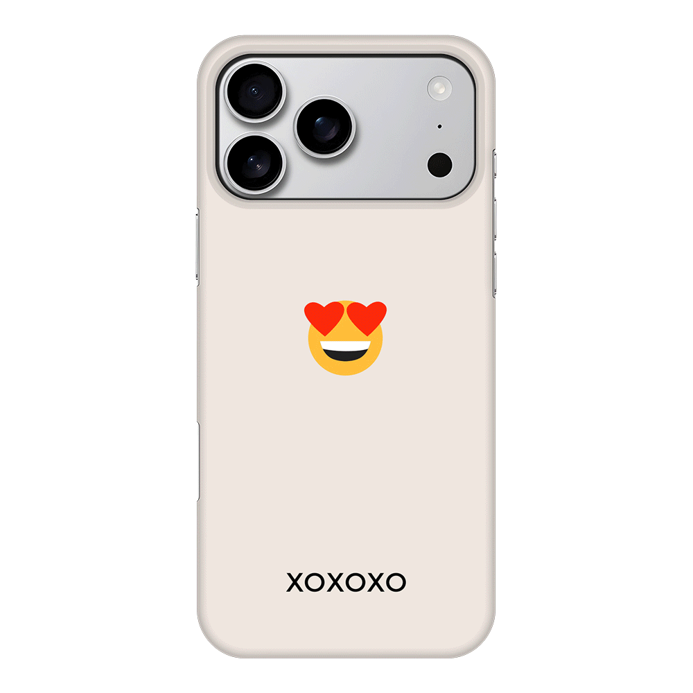 Apple iPhone 17 Pro Max / Snap MagSafe Custom Text Emojis Emoticons, Phone Case - Stylizedd.com