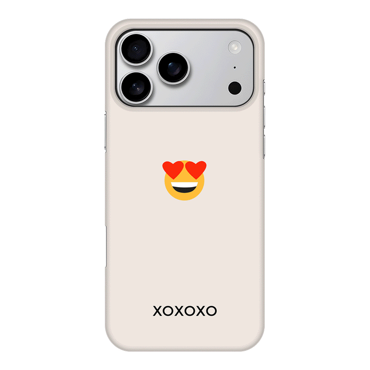 Apple iPhone 17 Pro Max / Snap MagSafe Custom Text Emojis Emoticons, Phone Case - Stylizedd.com