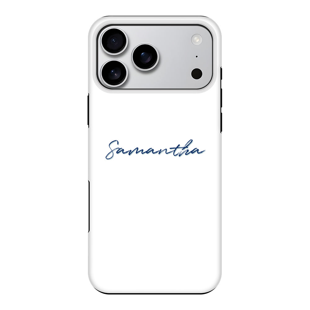 Apple iPhone 17 Pro Max / Tough MagSafe Custom Text, My Name Phone Case - Stylizedd.com