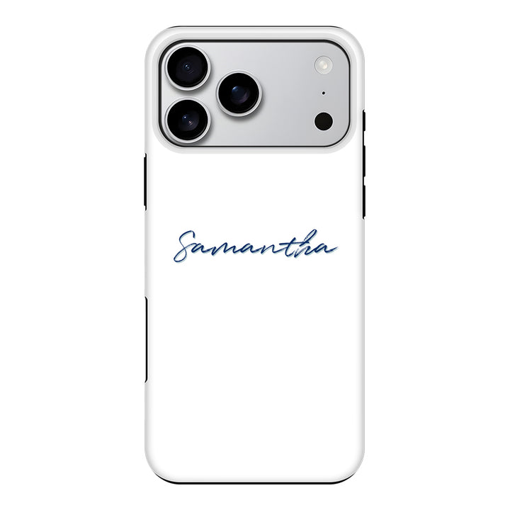 Apple iPhone 17 Pro Max / Tough MagSafe Custom Text, My Name Phone Case - Stylizedd.com