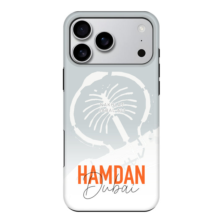 Apple iPhone 17 Pro Max / Tough MagSafe Personalized Location Map & Name, Phone Case - Stylizedd.com