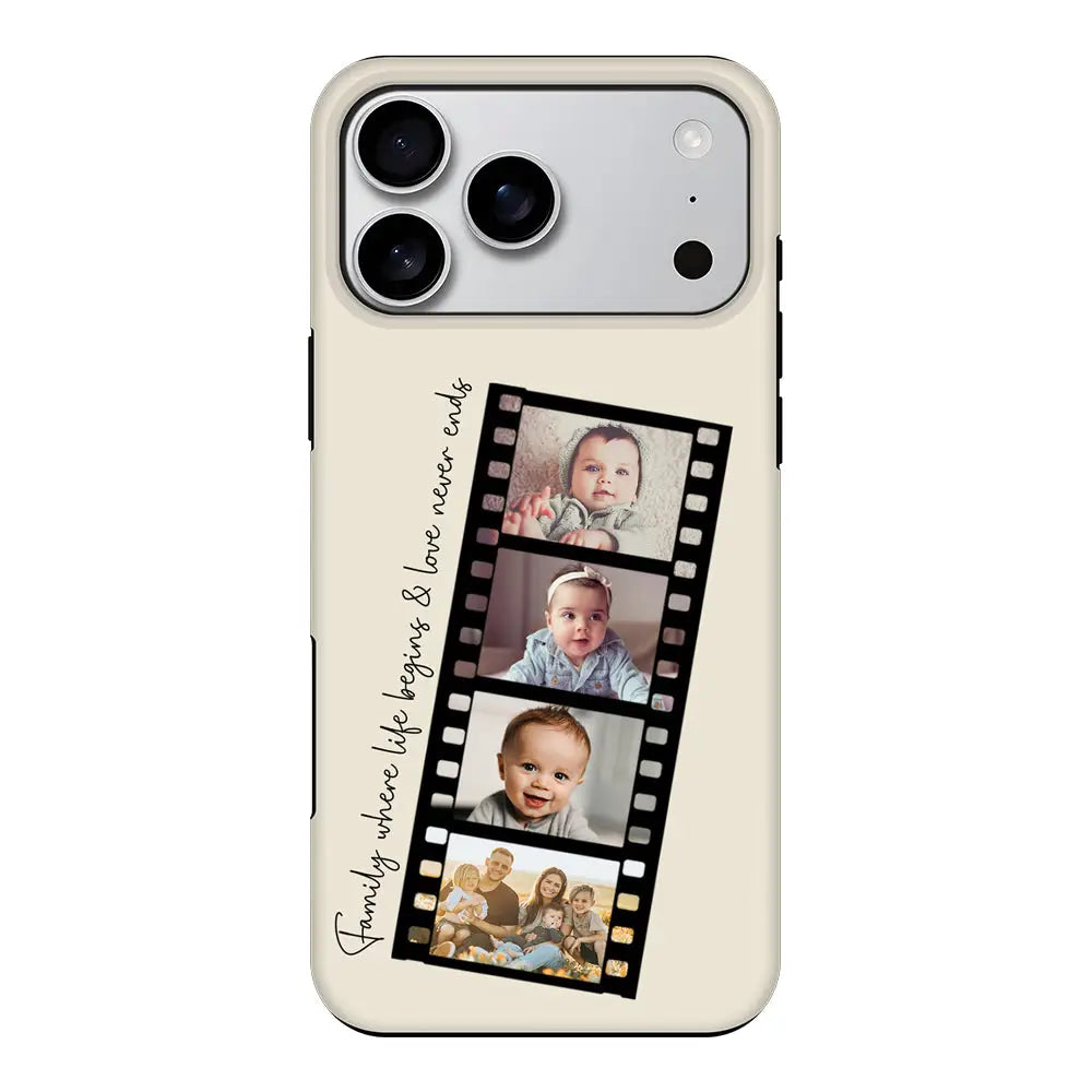 Apple iPhone 17 Pro Max / Tough MagSafe Custom Film Strips Personalised Movie Strip, Phone Case - Stylizedd.com