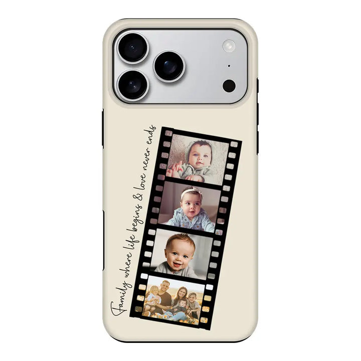 Apple iPhone 17 Pro Max / Tough MagSafe Custom Film Strips Personalised Movie Strip, Phone Case - Stylizedd.com