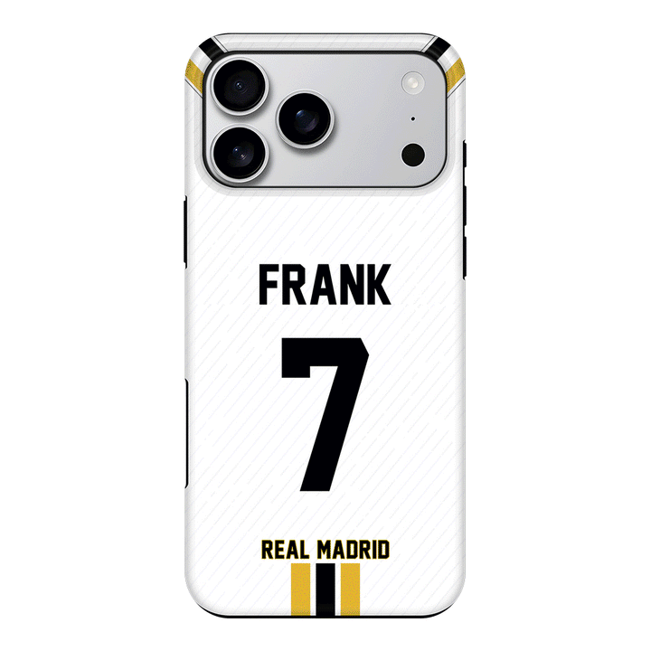 Apple iPhone 17 Pro Max / Tough MagSafe Personalized Football Clubs Jersey Phone Case Custom Name & Number - Stylizedd.com
