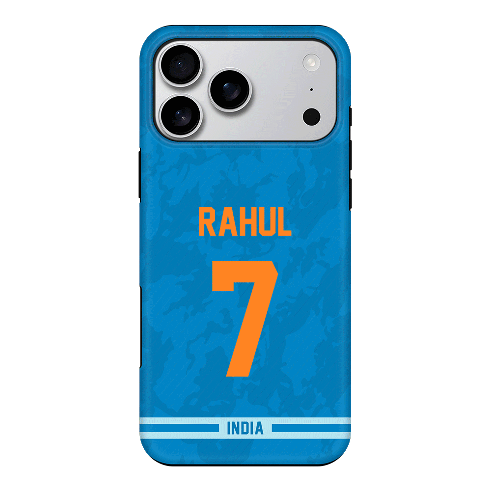 Apple iPhone 17 Pro Max / Tough MagSafe Personalized Cricket Jersey Phone Case Custom Name & Number - Stylizedd.com