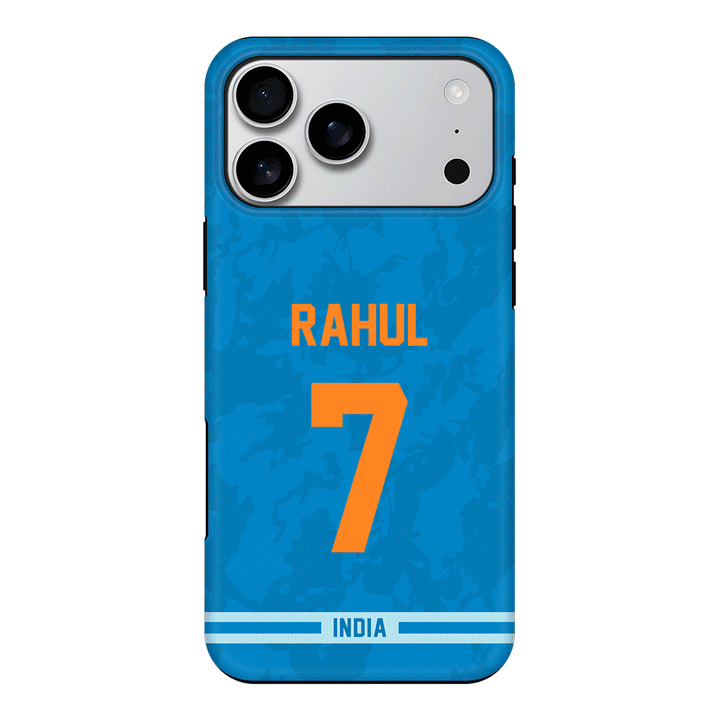 Apple iPhone 17 Pro Max / Tough MagSafe Personalized Cricket Jersey Phone Case Custom Name & Number - Stylizedd.com