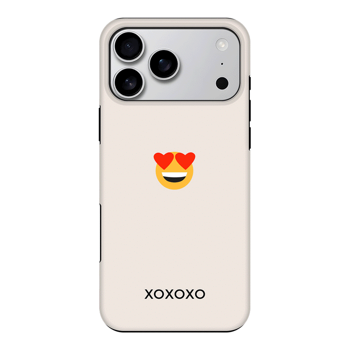Apple iPhone 17 Pro Max / Tough MagSafe Custom Text Emojis Emoticons, Phone Case - Stylizedd.com
