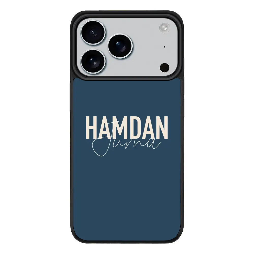 Apple iPhone 17 Pro / Rugged MagSafe Personalized Name Horizontal, Phone Case - Stylizedd.com