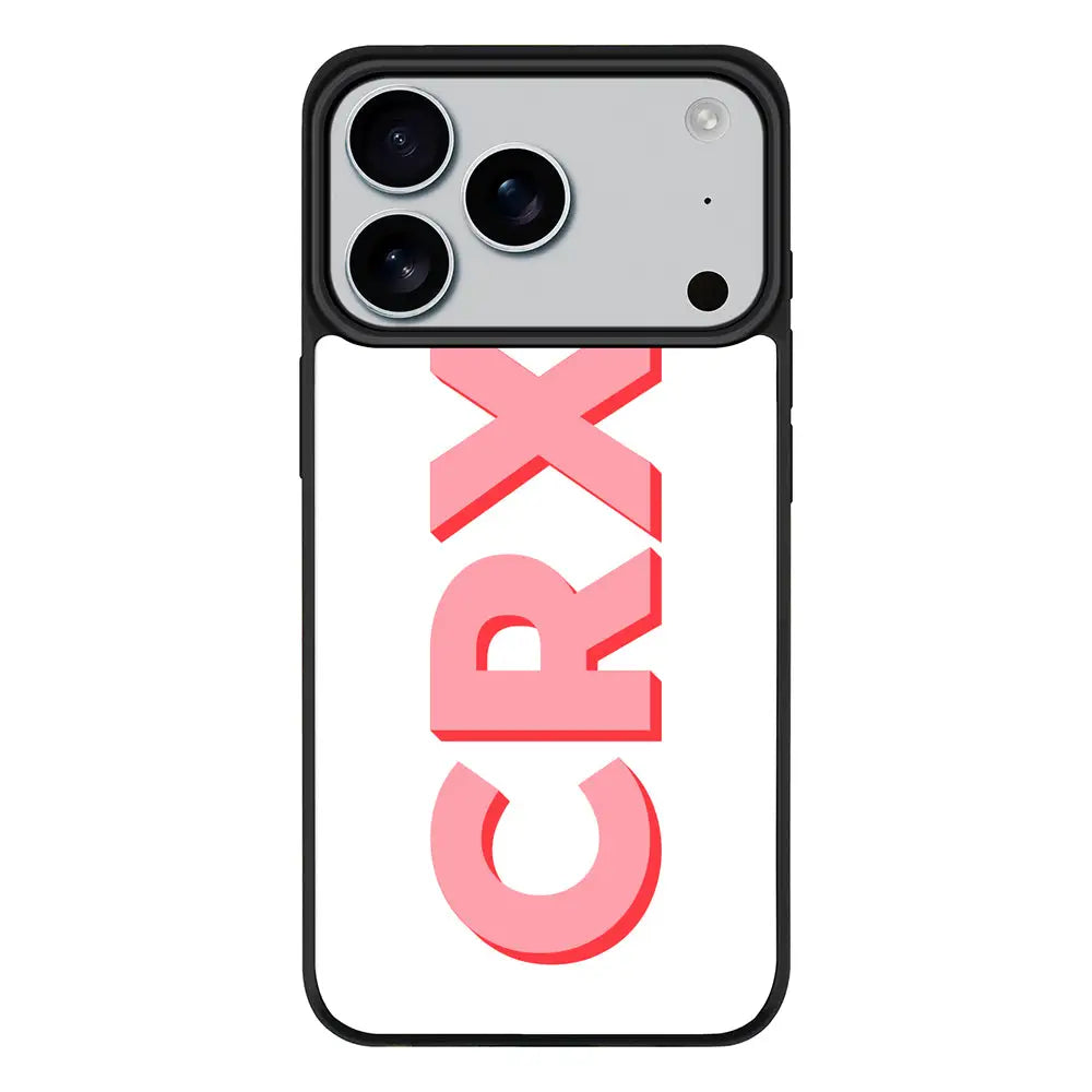 Apple iPhone 17 Pro / Rugged MagSafe Personalized Monogram Initial 3D Shadow Text Phone Case - Stylizedd.com