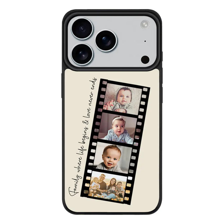 Apple iPhone 17 Pro / Rugged MagSafe Custom Film Strips Personalised Movie Strip, Phone Case - Stylizedd.com