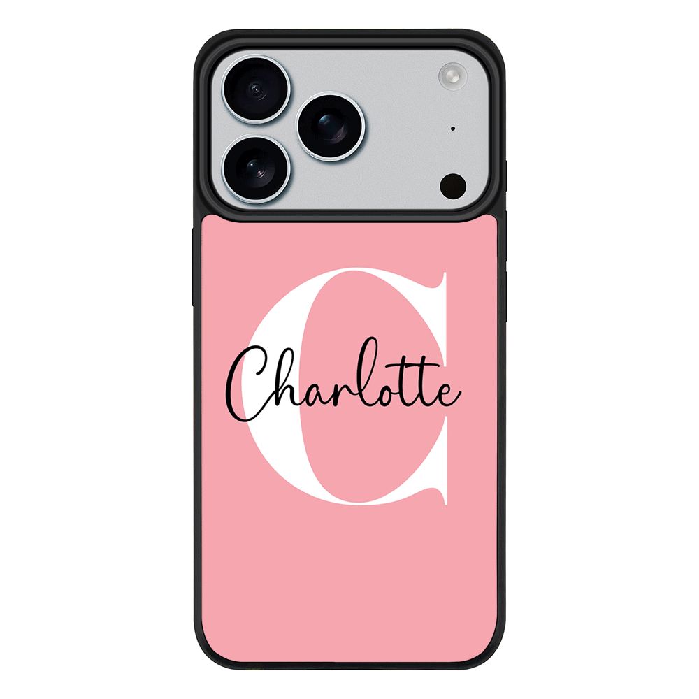 Apple iPhone 17 Pro / Rugged MagSafe Custom Monogram Large Initial Name & Letter, Phone Case - Stylizedd.com