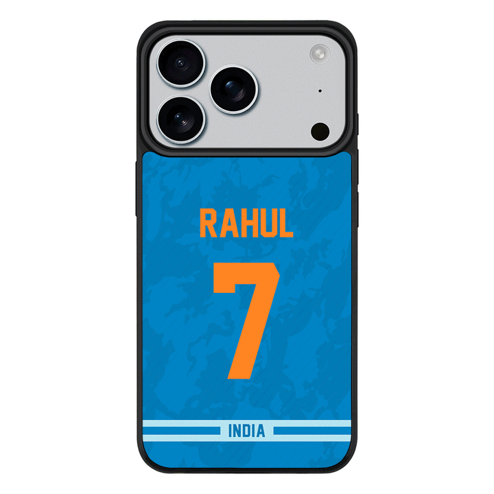 Apple iPhone 17 Pro / Rugged MagSafe Personalized Cricket Jersey Phone Case Custom Name & Number - Stylizedd.com