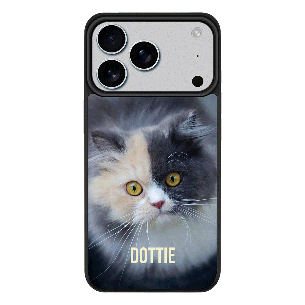Personalized Pet Cat Phone Case Apple iPhone 17 Pro / Rugged MagSafe | Stylizedd