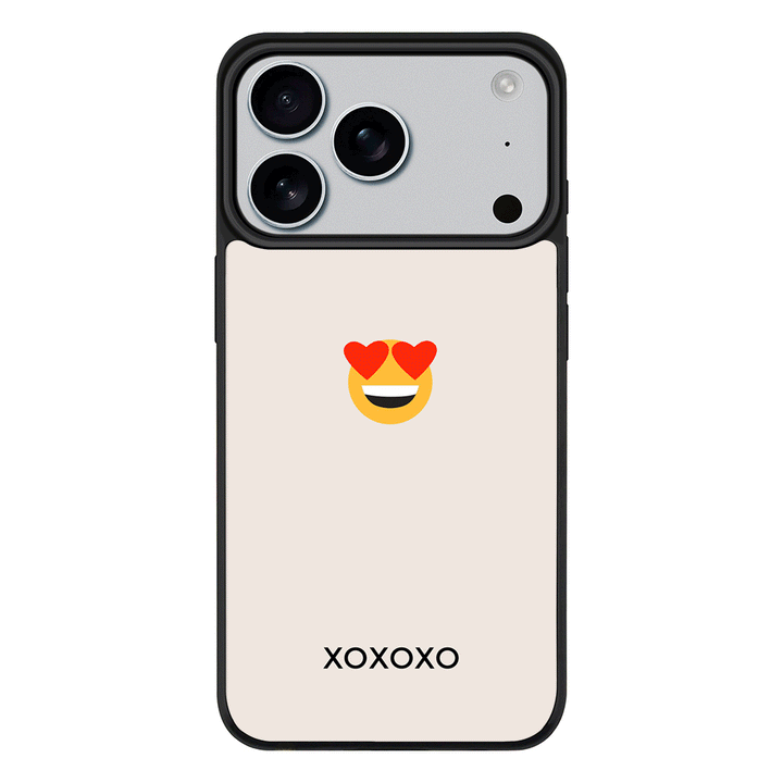 Apple iPhone 17 Pro / Rugged MagSafe Custom Text Emojis Emoticons, Phone Case - Stylizedd.com