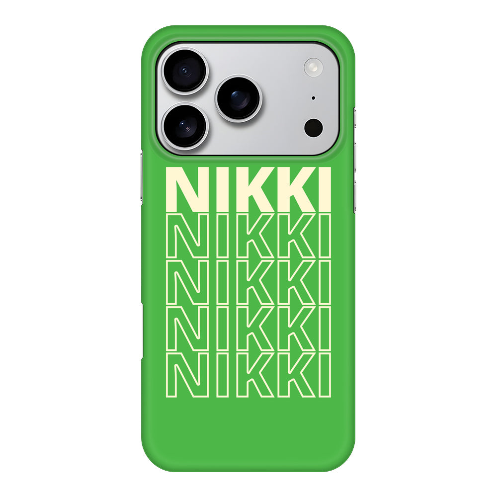 Apple iPhone 17 Pro / Snap MagSafe Repeated Monogram Phone Case - Stylizedd.com