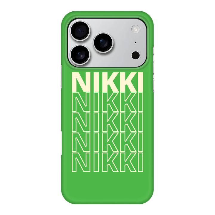 Apple iPhone 17 Pro / Snap MagSafe Repeated Monogram Phone Case - Stylizedd.com