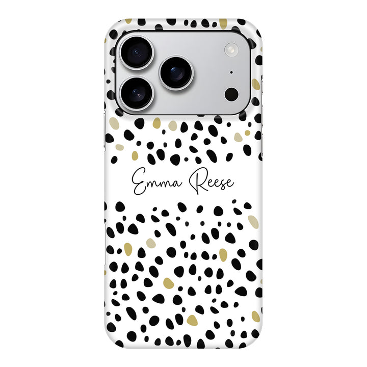 Apple iPhone 17 Pro / Snap MagSafe Pebble Multi Color Custom Text, My Name Phone Case - Stylizedd.com