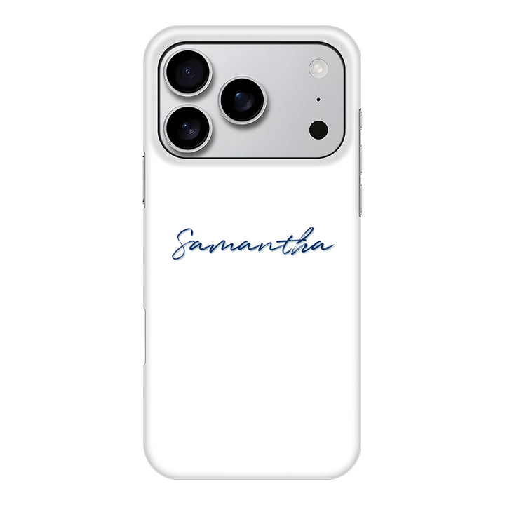 Apple iPhone 17 Pro / Snap MagSafe Custom Text, My Name Phone Case - Stylizedd.com