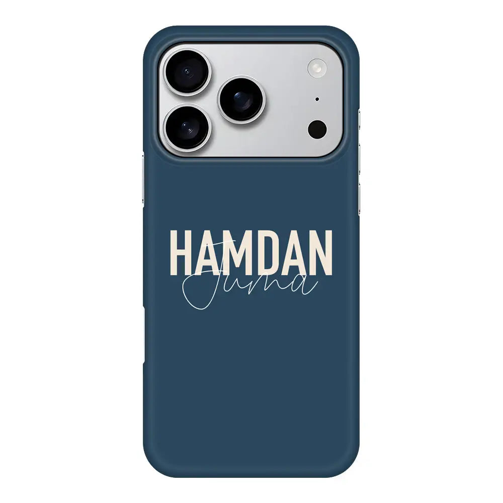 Apple iPhone 17 Pro / Snap MagSafe Personalized Name Horizontal, Phone Case - Stylizedd.com