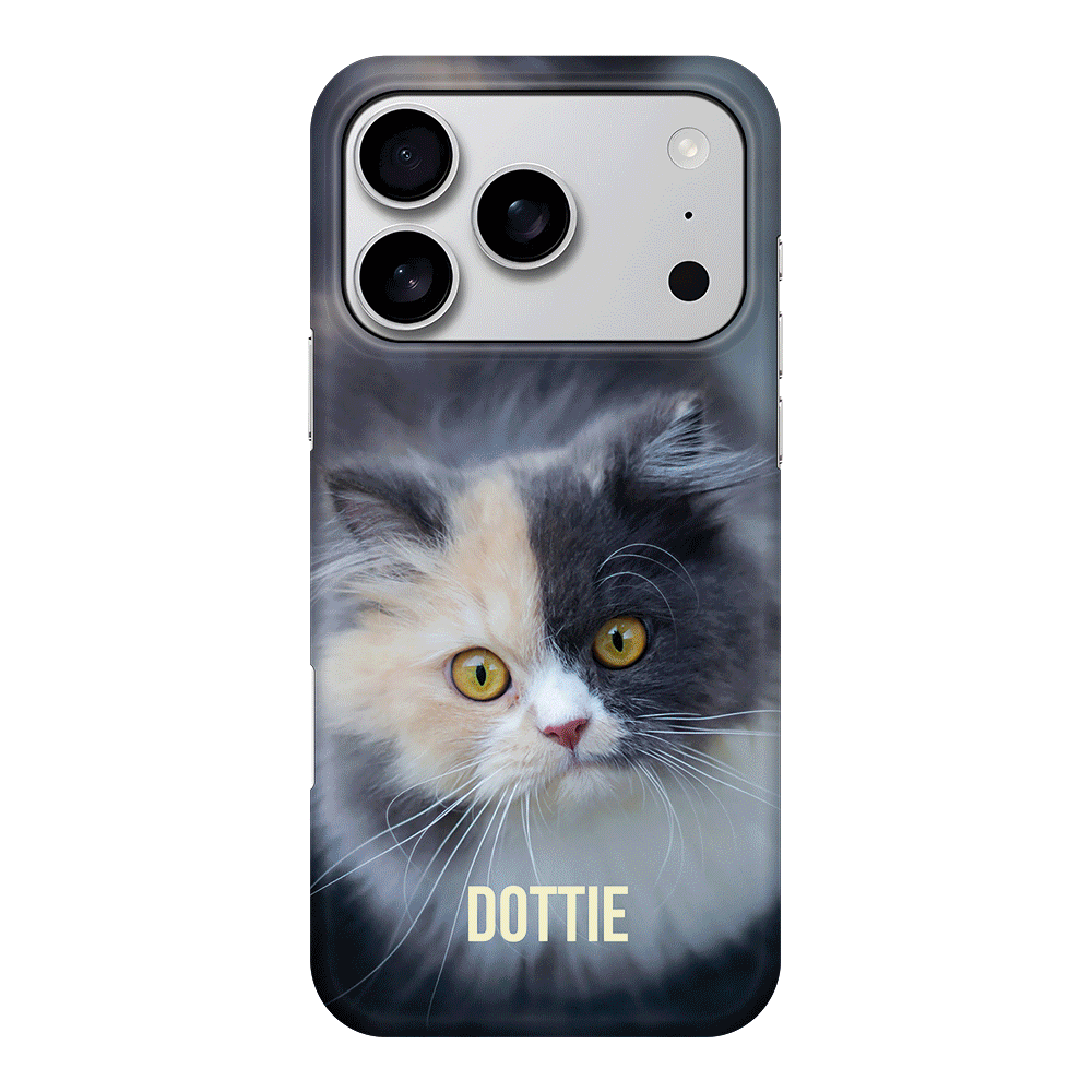 Personalized Pet Cat Phone Case Apple iPhone 17 Pro / Snap MagSafe | Stylizedd