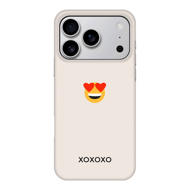 Apple iPhone 17 Pro / Snap MagSafe Custom Text Emojis Emoticons, Phone Case - Stylizedd.com