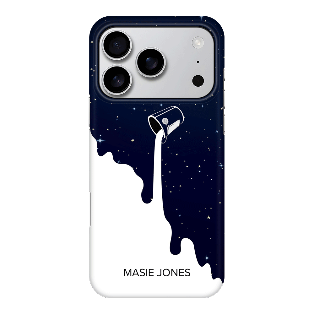 Apple iPhone 17 Pro / Snap MagSafe Personalized Name Milky Way, Phone Case - Stylizedd.com
