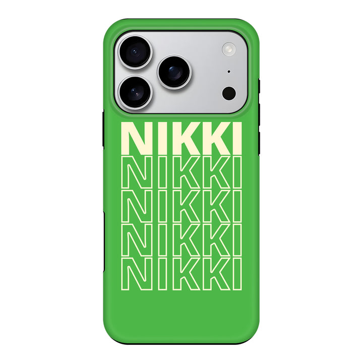 Apple iPhone 17 Pro / Tough MagSafe Repeated Monogram Phone Case - Stylizedd.com