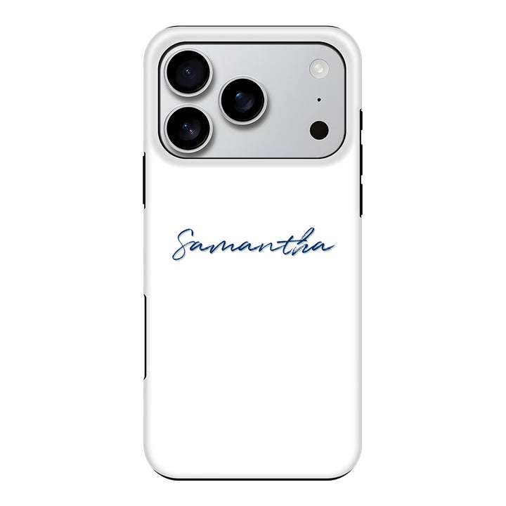 Apple iPhone 17 Pro / Tough MagSafe Custom Text, My Name Phone Case - Stylizedd.com