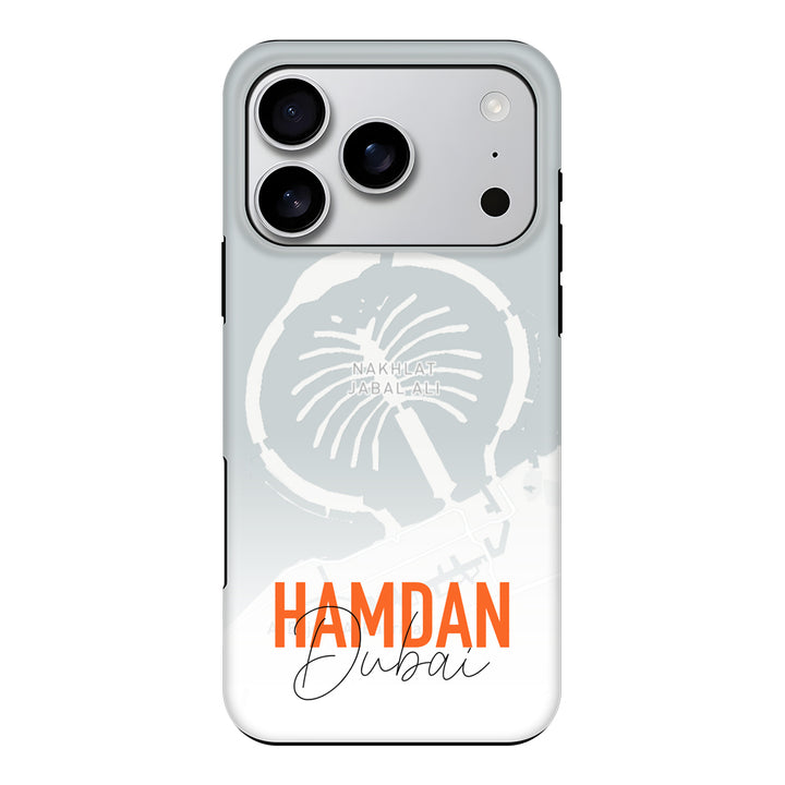 Apple iPhone 17 Pro / Tough MagSafe Personalized Location Map & Name, Phone Case - Stylizedd.com