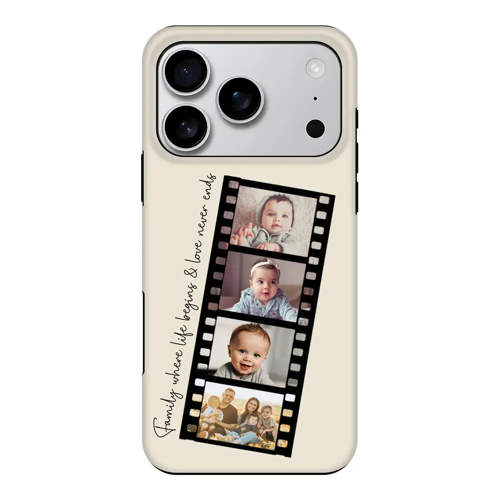 Apple iPhone 17 Pro / Tough MagSafe Custom Film Strips Personalised Movie Strip, Phone Case - Stylizedd.com