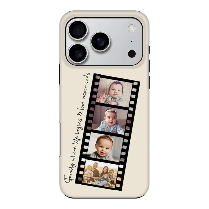 Apple iPhone 17 Pro / Tough MagSafe Custom Film Strips Personalised Movie Strip, Phone Case - Stylizedd.com